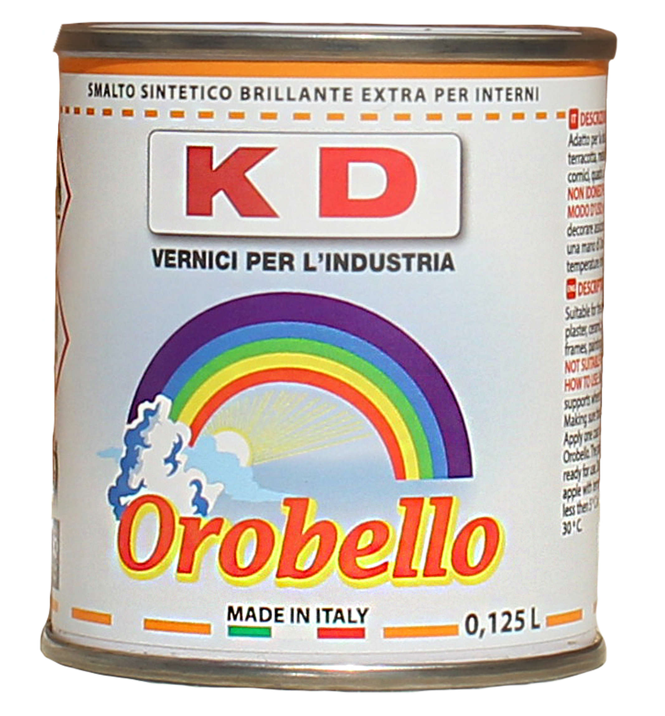 TTO1XX01 ოქროსფერი საღებავი 0.125 L