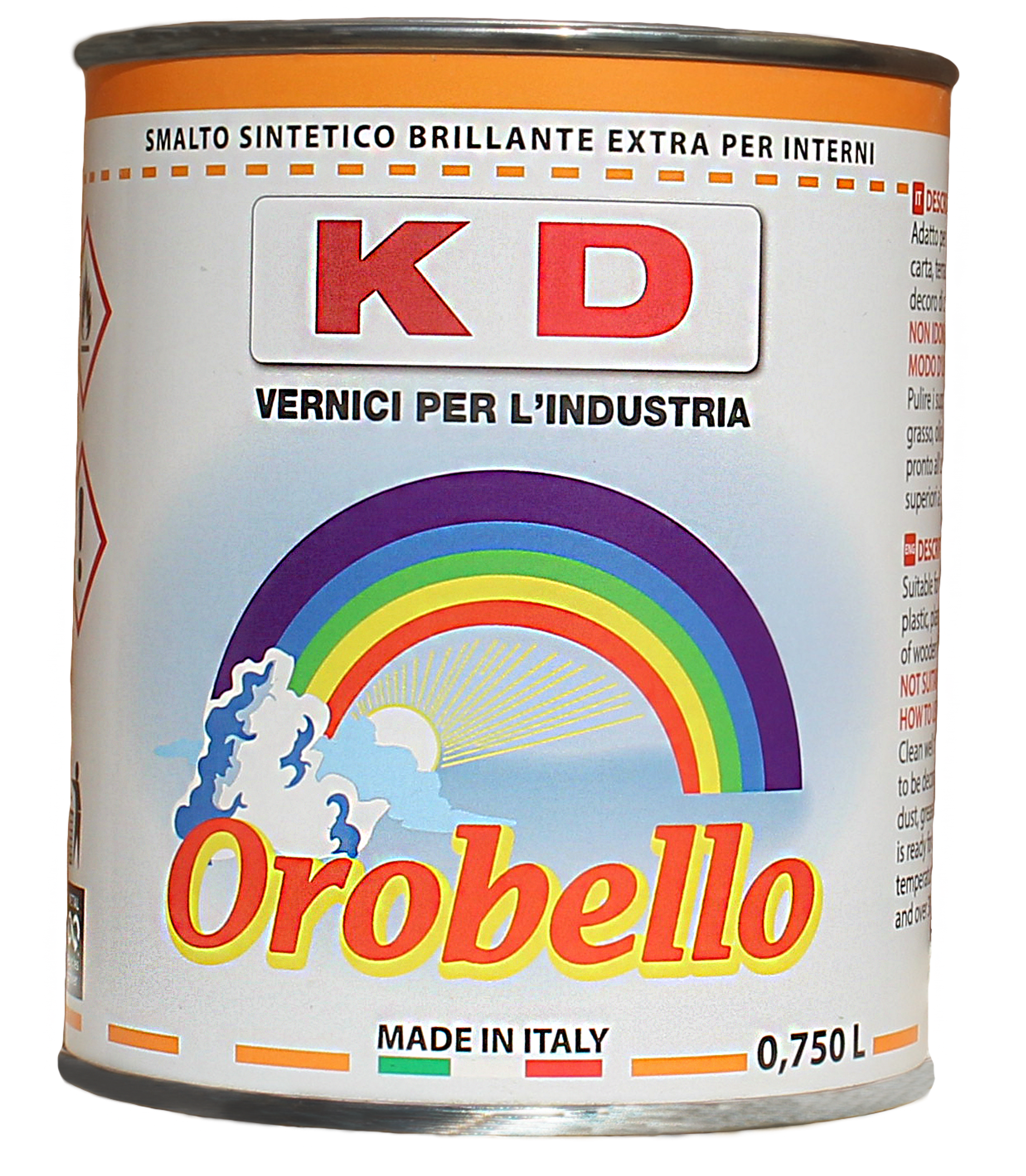 TTO9XX01 ვერცხლისფერი საღებავი 0.75ლ